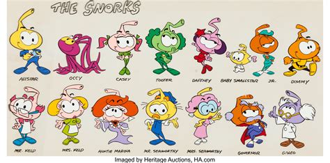 √ Snorks Coloring Pages Snorks Wikipedia Select From 35870