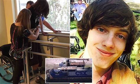 Georgia Student Sues Csx After He Lost His Legs To A Train Daily Mail