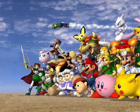 47 Nintendo Characters Wallpaper Wallpapersafari