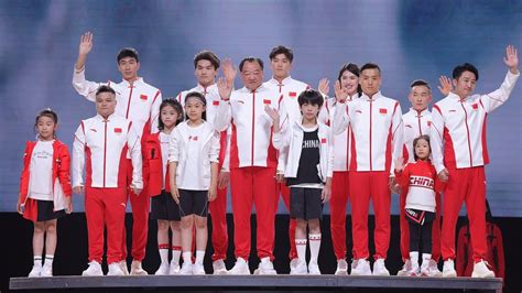 Team China Unveils Podium Dragon Sportswear For Tokyo Olympics Cgtn