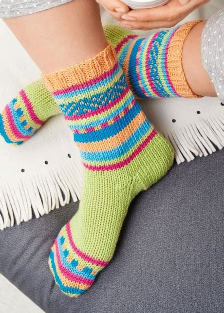 Socks On Two Needles Knitting Patterns Lets Knit Magazine