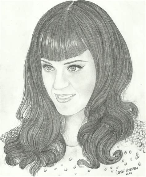 Katy Perry Drawing 4 Katy Perry Celebrity Art Katy