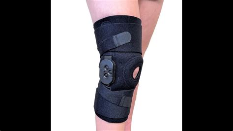 Elife E Kn057 Knee Rom Brace For Hyperextended Knee Treatment Youtube