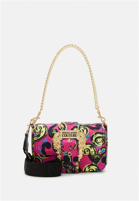 versace jeans couture range f couture sketch bags borsa a tracolla hotpink multicolor fuxia
