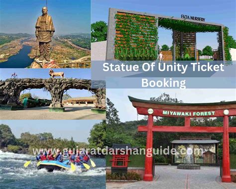 Statue Of Unity Online Ticket Booking Ticket Price Timings Gujarat Darshan Guide