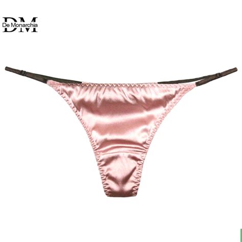 G String Underwear Sexy Panties Briefs For Women Silk Sexy Thongs T