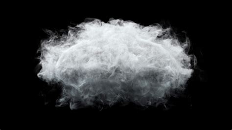 Cloud Vapor Fog Smoke Realistic Cloud In Stock Motion Graphics Sbv
