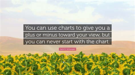 Jack D Schwager Quote You Can Use Charts To Give You A Plus Or Minus