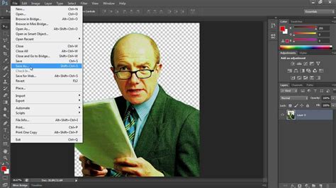 How To Make Transparent Background In Photoshop Cs6 Youtube