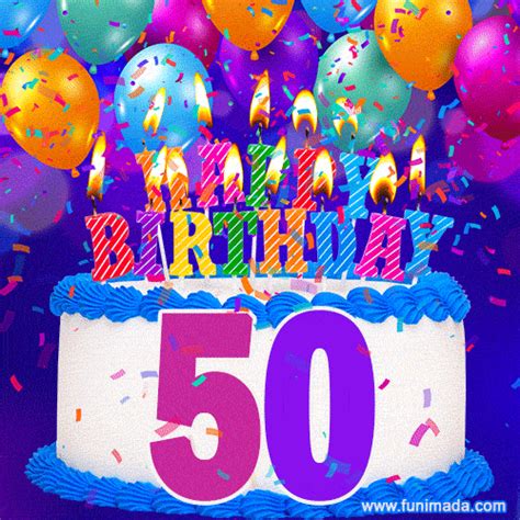 Happy 50th Birthday Animated S Download On