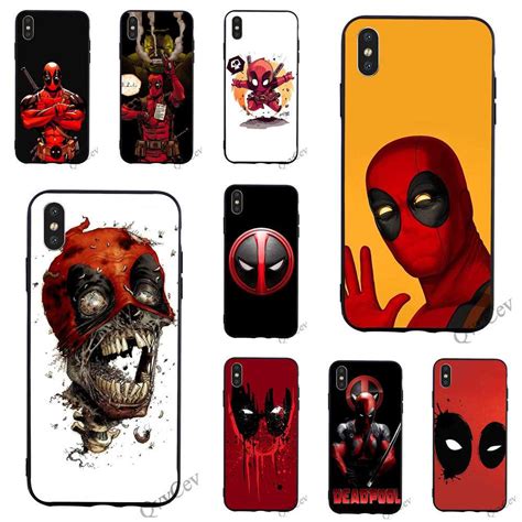 Buy Deadpool Comic Phone Case Cover For Iphone 5 5s Se 6 6s 7 8 Plus X