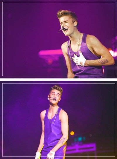 he looks good in purple it s like purple was made for him love justin bieber i love