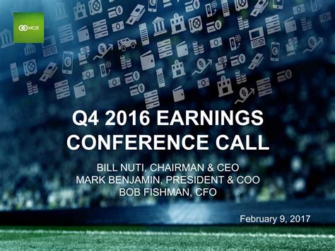 Ncr Corporation 2016 Q4 Results Earnings Call Slides Nysevyx