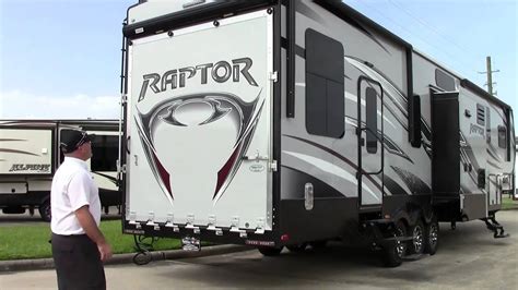 New 2015 Keystone Raptor 412ts Fifth Wheel Toy Hauler Rv Holiday