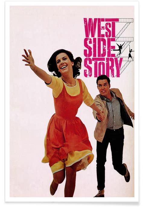 ‘west Side Story Retro Movie Poster Poster Juniqe