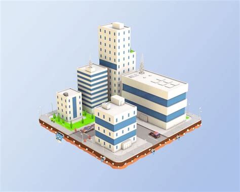 Garena free fire is the ultimate survival shooter game available on mobile. 3D model Low Poly City Block Factory Buildings | CGTrader