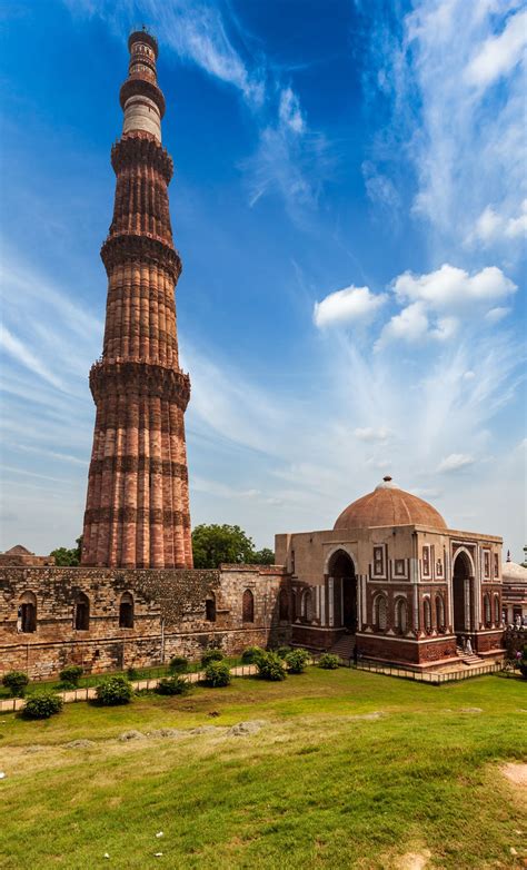 Qutub Minar The Tallest Brick Minaret In The World And A Unesco World