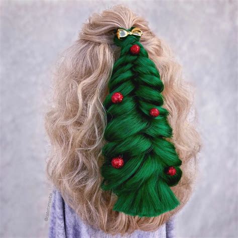 Christmas Hair Color And Hairstyle Ideas For Festive Locks