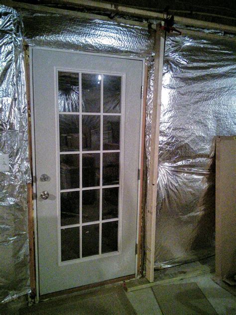Doors How To Frame A Wall Around Existing Exterior Door Love