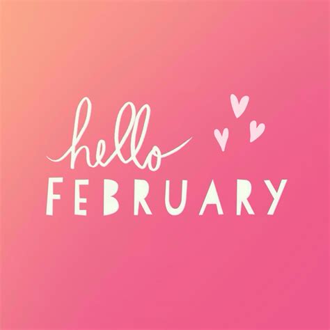 Hello February Wallpaper Hello February Quotes Days In February