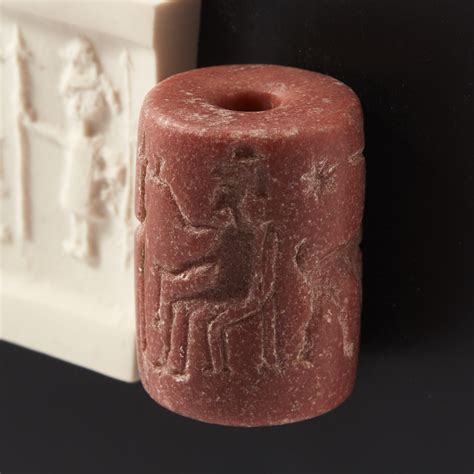 Ancient Mesopotamian Stone Cylinder Seal Ancient Resource Touch Of