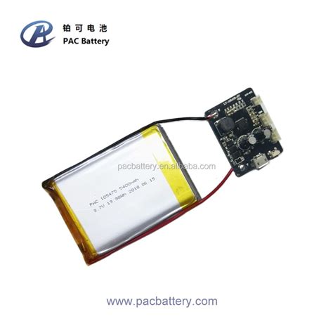 5v Rechargeable Battery Li Polymer 105475 37v 5400mah With 2