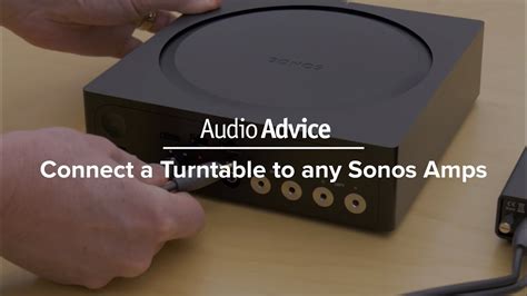 How To Connect A Turntable To A Sonos Amp Sonos Connect And Sonos Play