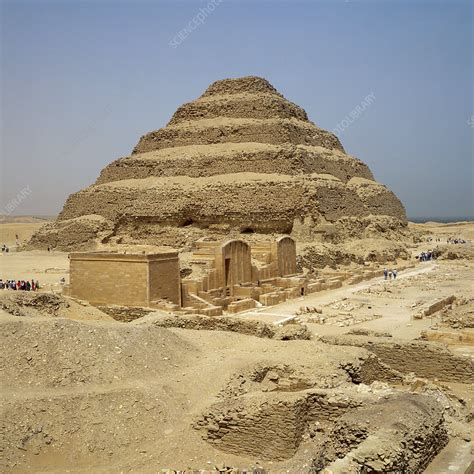 The Pyramid Of Djoser At Saqqara Egypt Stock Image E905 0255 Science Photo Library