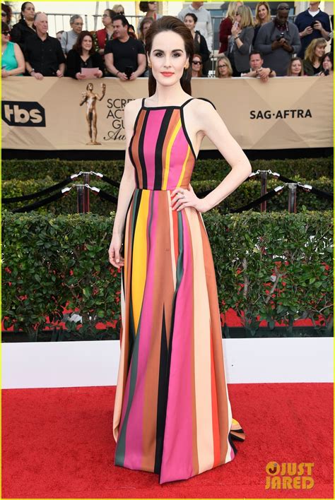 Michelle Dockery And Downton Abbey Cast Step Out At Sag Awards 2017