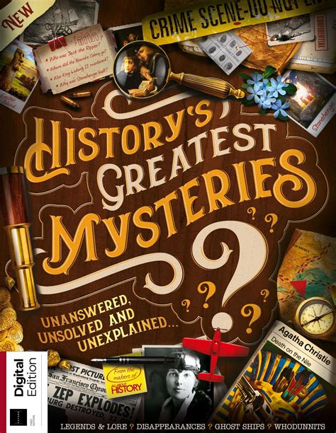 All About History Historys Greatest Mysteries August 2019