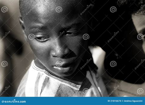 Eyes Of A African Sad Child Editorial Stock Image Image Of Face