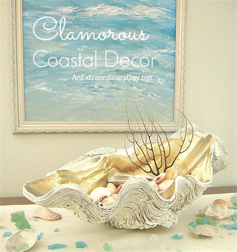 Jul 09, 2021 · the walls are ripe areas for decorating, and whether you live on the beach or want to bring the beach back home with you, shells and driftwood are a great way to do it. Clamorous Coastal Decor DIY | An Extraordinary Day