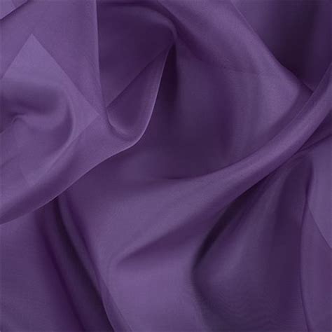 Plain Purple Silk Organza Fabric Use Garments Rs 230 Meter Id