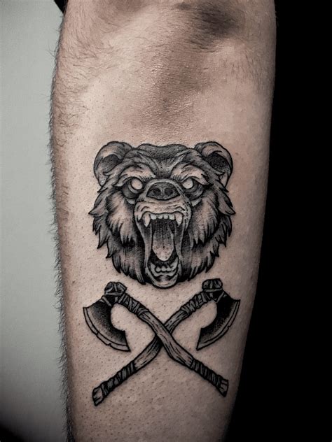 Details More Than 75 Bear Thigh Tattoos Super Hot In Cdgdbentre