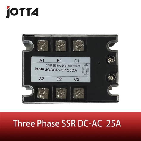 25a Dc Control Ac Three Phase Solid State Relay Ssrsolid State Relay