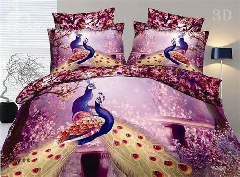 arrival  cotton gorgeous peacock  printed