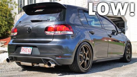 Lowering The Budget Mk6 Gti Youtube