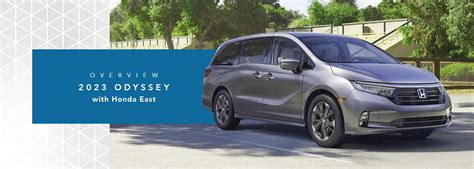 2023 Honda Odyssey Specs Review Price And Trims Honda East Cincinnati