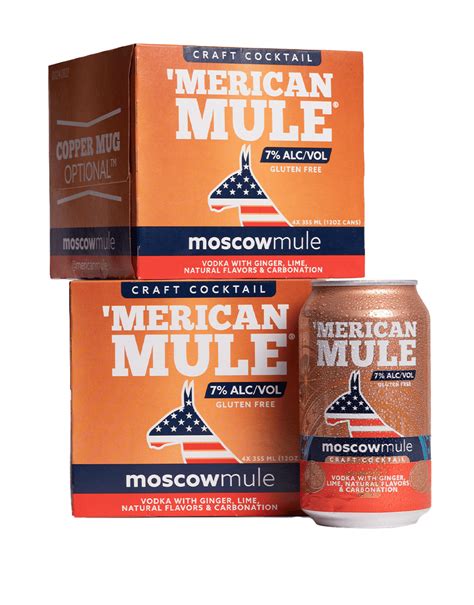 Merican Mule Moscow Mule 4 Pack