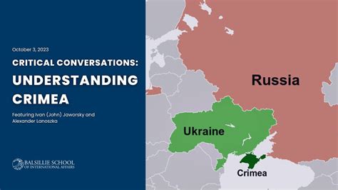 Critical Conversations Understanding Crimea YouTube