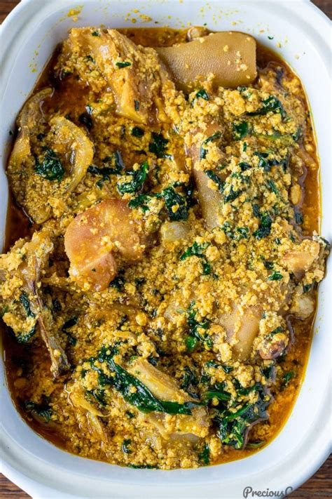 Ogbono and egusi soup is a delicious combo you'll surely enjoy. Pin on Nigerian Living