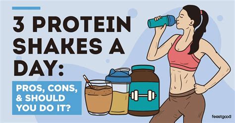 3 Protein Shakes A Day Pros Cons And Should You Do It