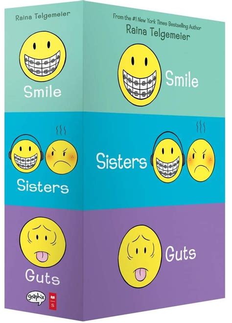 Smile Sisters And Guts Box Set A Mighty Girl