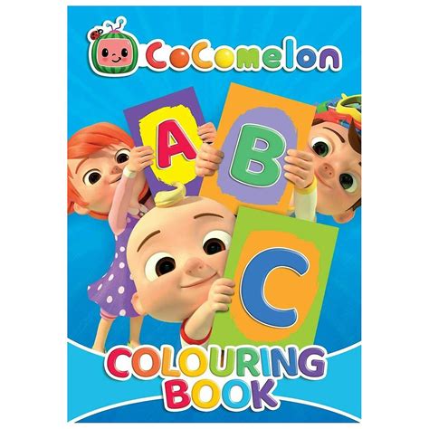 Cocomelon Stapled Coloring Book Abc 32 Pages Eng Fruugo Us