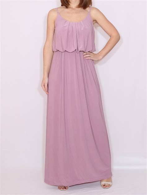 Bridesmaid Dress Light Purple Dress Long Maxi Dress Violet Etsy