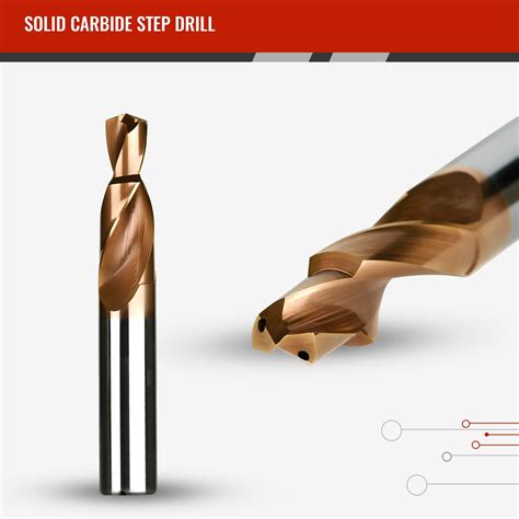 Solid Carbide Step Drill Carbide Step Drill Carbide Step Drill Bit