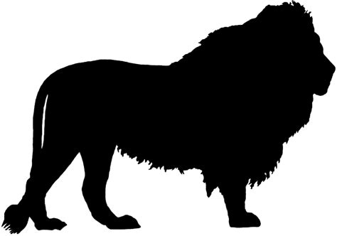 Download lion silhouette head and use any clip art,coloring,png graphics in your website, document or presentation. Lion Head Silhouette | Free download on ClipArtMag