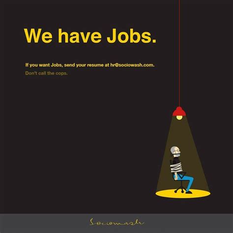 we have jobs hiring poster creative hiring ads ideas hiring ad