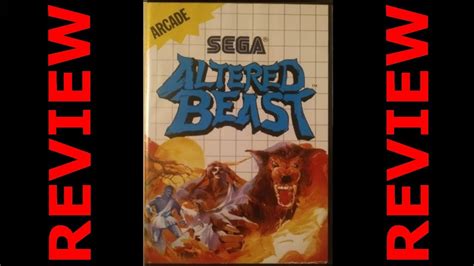 Altered Beast Sega Master System Recensione Youtube
