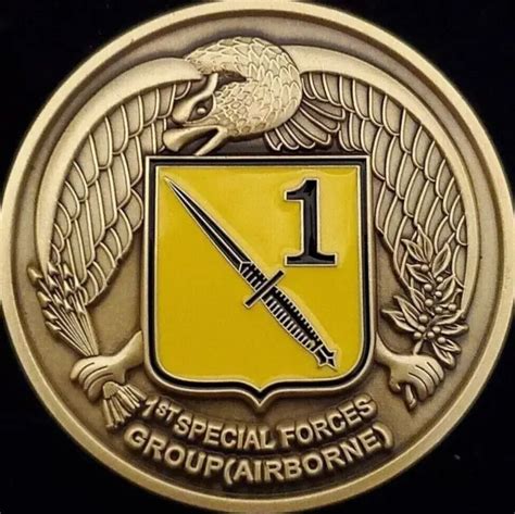 Army 1st Battalion 1st Special Forces Group Airborne Green Berets